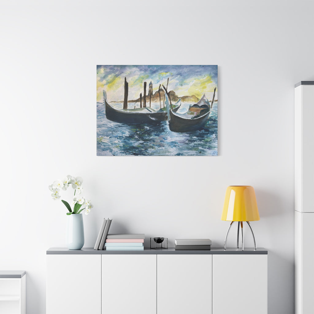 Canvas Print - Italian Gondolas