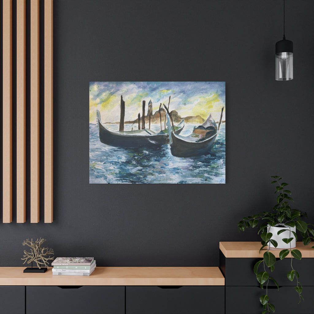 Canvas Print - Italian Gondolas