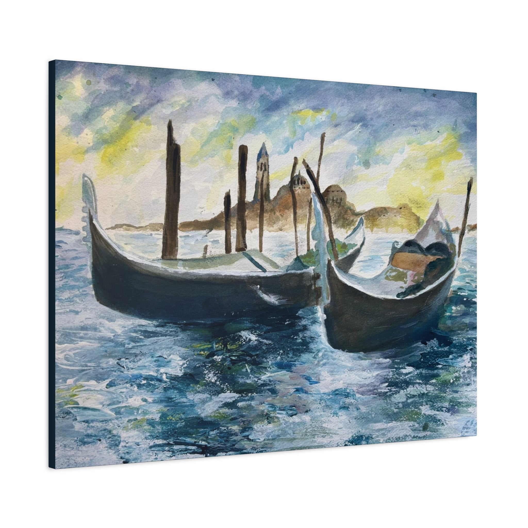 Canvas Print - Italian Gondolas