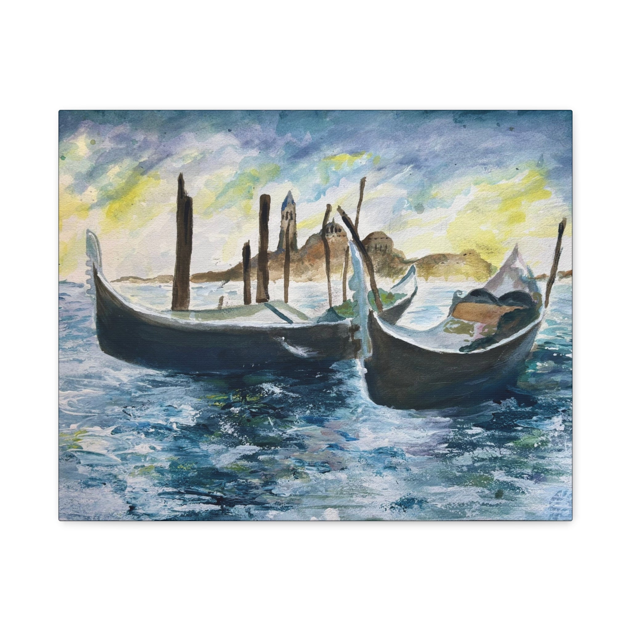 Canvas Print - Italian Gondolas
