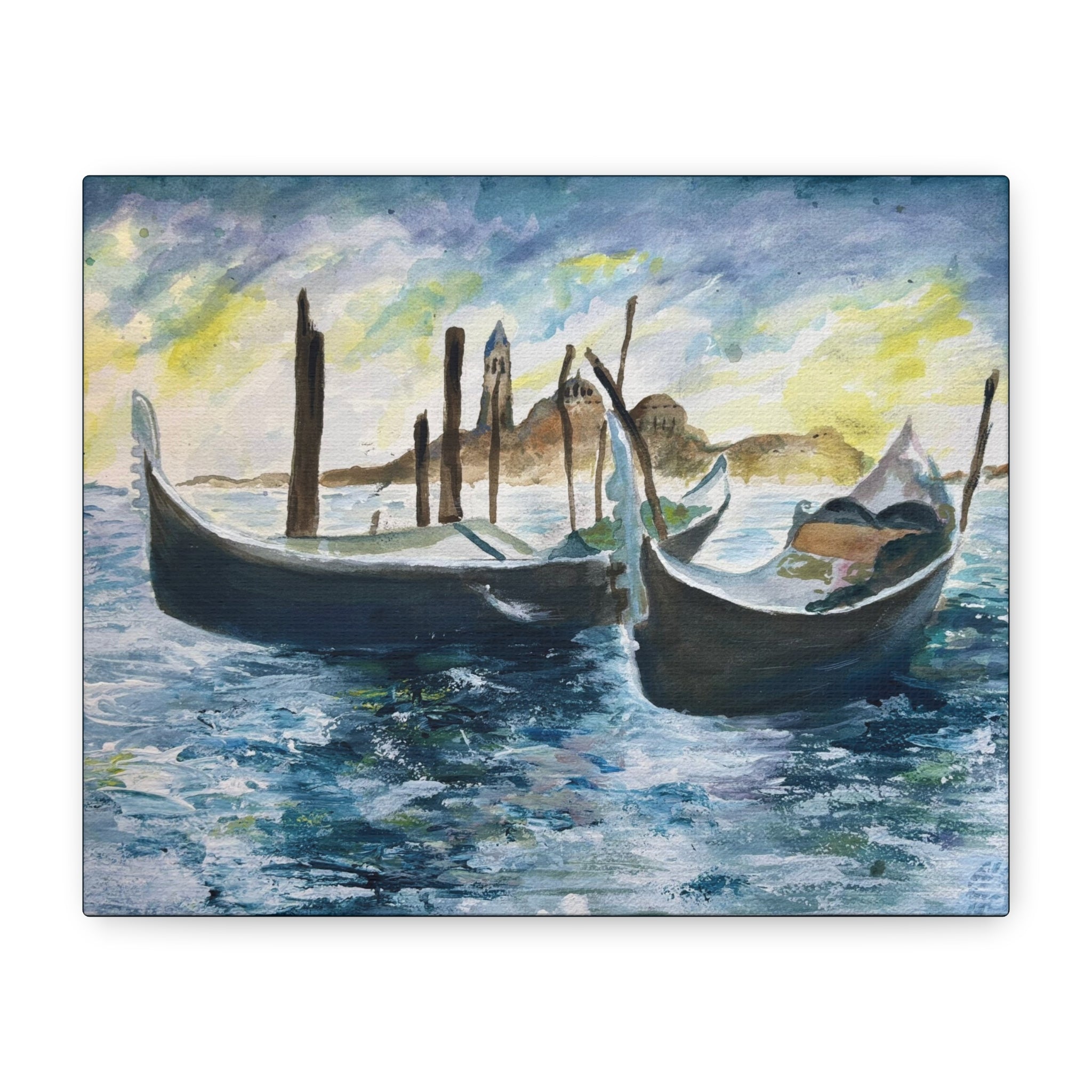 Canvas Print - Italian Gondolas