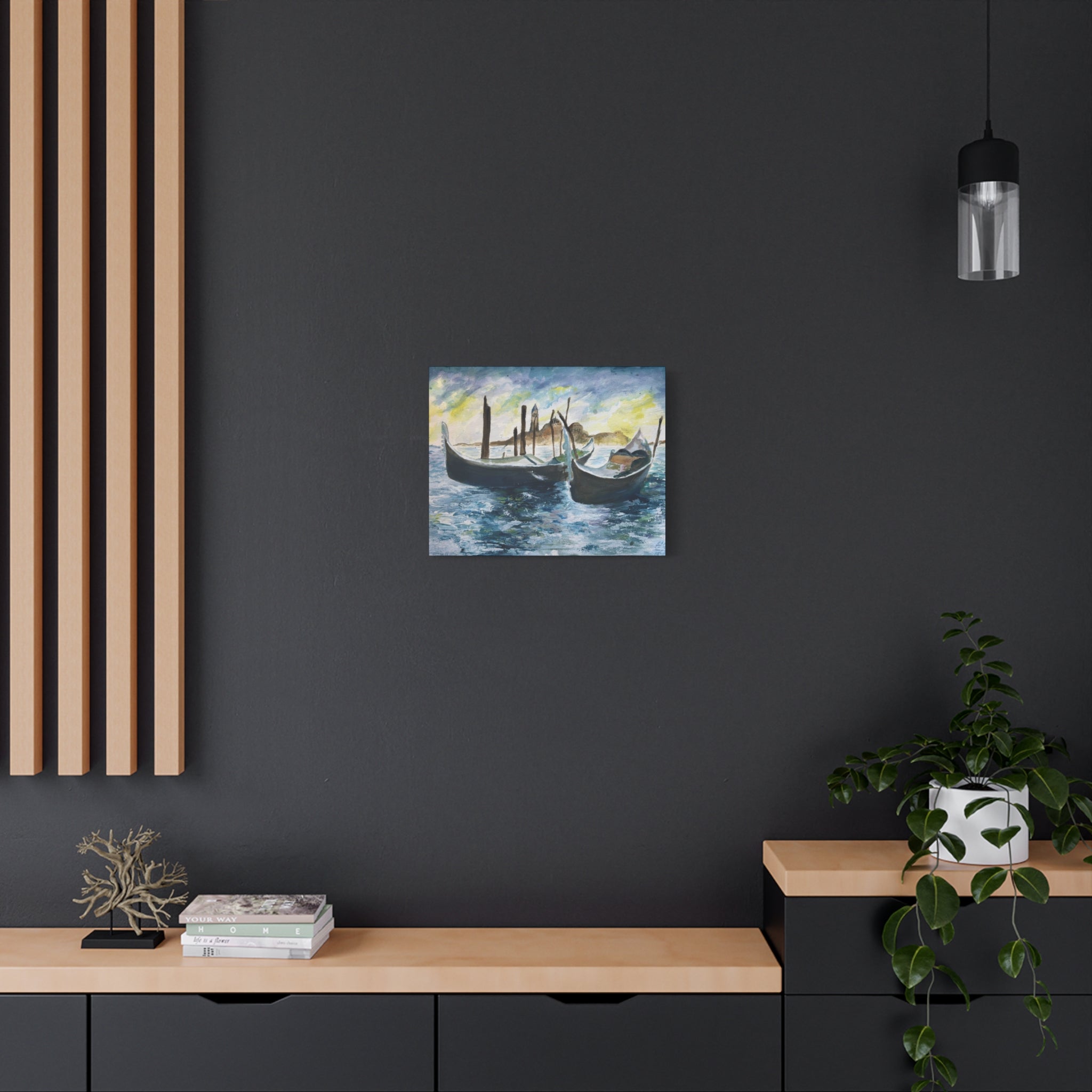 Canvas Print - Italian Gondolas